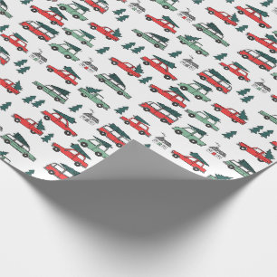 Papel De Regalo Coches de Navidades