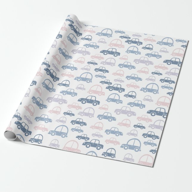 Papel De Regalo Coches para niños (Desenrollado)