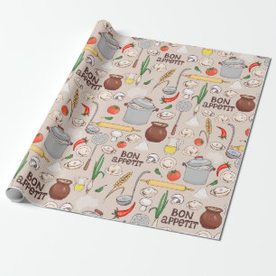 Papel De Regalo Cocina