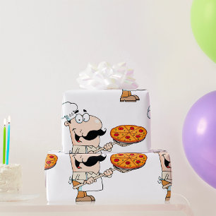 Papel De Regalo Cocinero de pizza