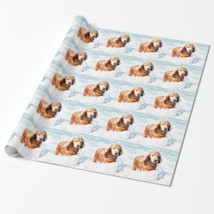Papel De Regalo Cocker spaniel