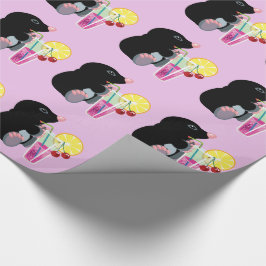 Papel De Regalo cóctel de bebida de personalizado mole