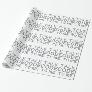 PAPEL DE REGALO CÓDIGO DE LA CHARLA A MÍ