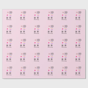 Papel De Regalo código QR PayPal venmo escanear pagar añadir redes