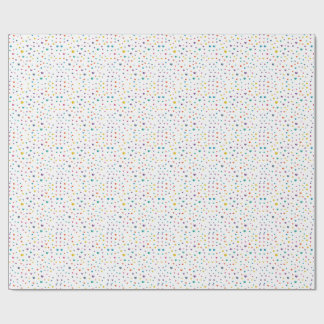 Papel De Regalo Cœur et petit cœurs - Motif à l'aquarelle