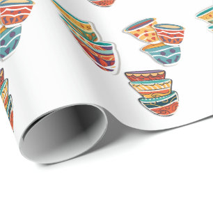 Papel De Regalo Coffee árabe ف ن・・ن・・・・・・・・・・・・・・・Copa De tafetán