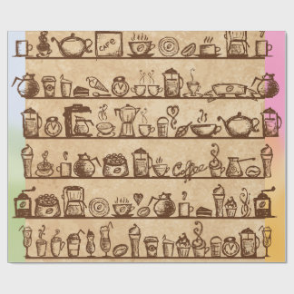 Papel De Regalo Coffee Lover