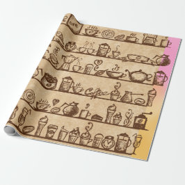 Papel De Regalo Coffee Lover
