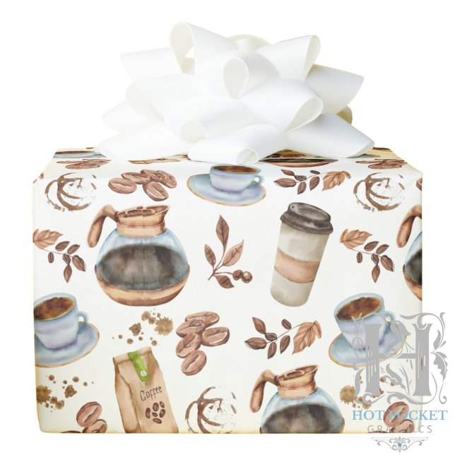 Papel De Regalo Coffee Wrapping Paper (Subido por el creador)