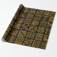 Colapso africano, vintage, sin fisuras, en la etni