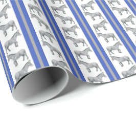 Papel De Regalo Colby College Mules Wrapping Paper