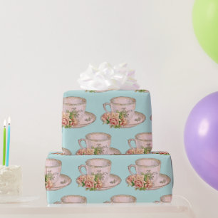 Papel De Regalo Colección Cambridge, tiempo del té