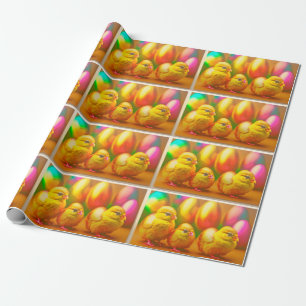 Papel De Regalo Colección de 3 chichas de Semana Santa dorada