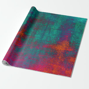 Papel De Regalo Colección de fondo rosa azul de cemento wallabstra
