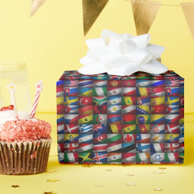 Papel De Regalo Colección de marcas (Fiesta de cumpleaños )