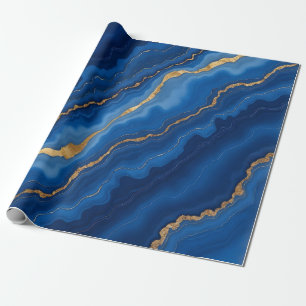 Papel De Regalo Colección de mármol oro real de moda