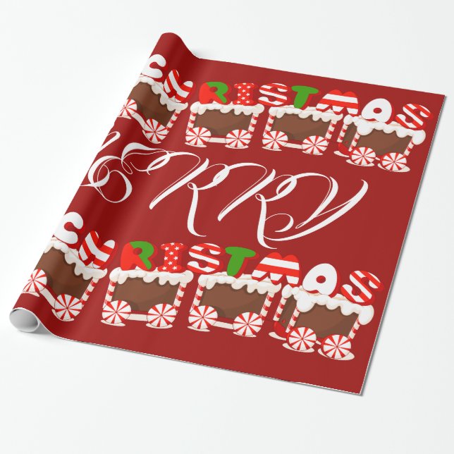 PAPEL DE REGALO COLECCIÓN DE NAVIDAD DE SUZANNE ELIZABETH (Desenrollado)