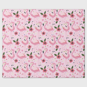 Papel De Regalo Colección de verano Flamingo One Design 9