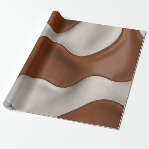 Papel De Regalo Colección elegante de lujo popular de cuero de vac