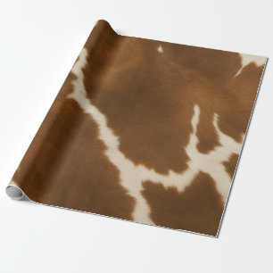 Papel De Regalo Colección moderna de cuero falso de vaca