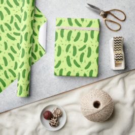 Papel De Regalo Colección Pickle & Fresh estampada