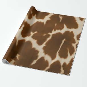 Papel De Regalo Colección popular elegante de cuero falso de vaca