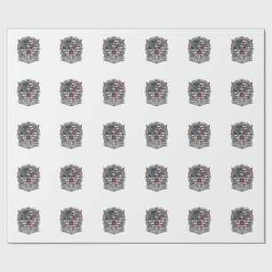 Papel De Regalo Colibrí Patriota