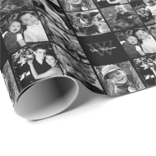 Papel De Regalo Collage de fotos familiar