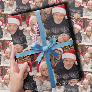 Papel De Regalo Collage de Fotos Personalizado