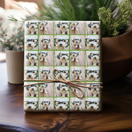 Papel De Regalo Collage fotográfico en Instagram con Holiday Joy G