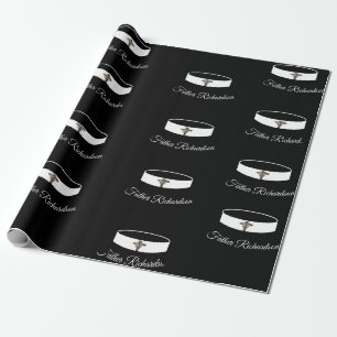 Papel De Regalo Collar y crucifijo de sacerdotes de la Ordenación 