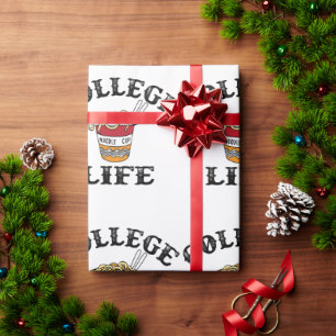Papel De Regalo College Ramen