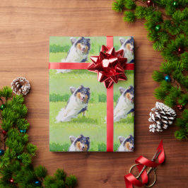 Papel De Regalo Collie