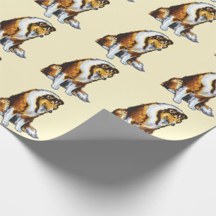 Papel De Regalo collie