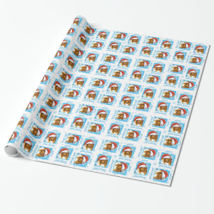 Papel De Regalo Collie feliz de Howliday