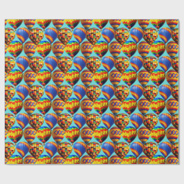 Papel De Regalo Coloquio del festival de globos