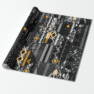 Papel De Regalo Coloquio moderno y de moda sin fisuras con
