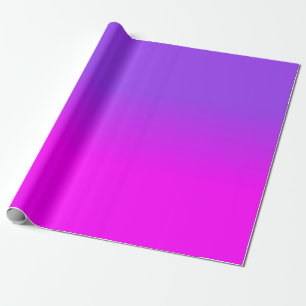 Papel De Regalo Color de la sombra de color Neon Purple y Hot Pink