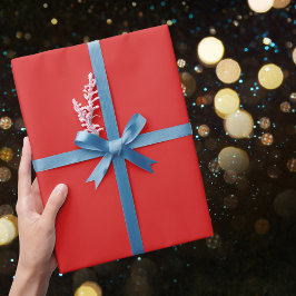 Papel De Regalo Color rojo sólido máximo