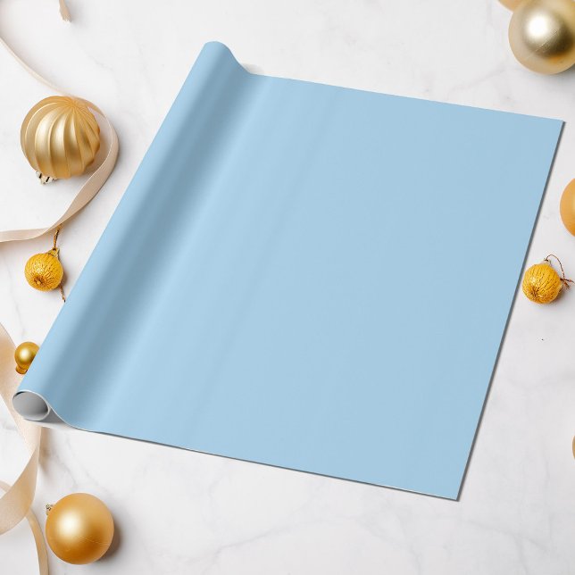 Papel De Regalo Color sólido azul claro suave #abdaf7 (Subido por el creador)
