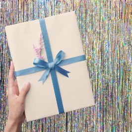 Papel De Regalo Color sólido blanco antiguo