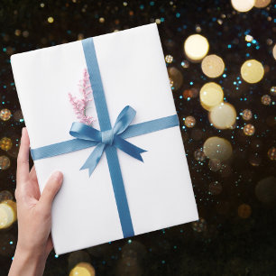 Papel De Regalo Color sólido blanco puro