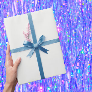 Papel De Regalo Color sólido Chantilly Lace