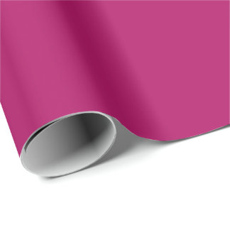 Papel De Regalo Color sólido ciruela profundo elegante