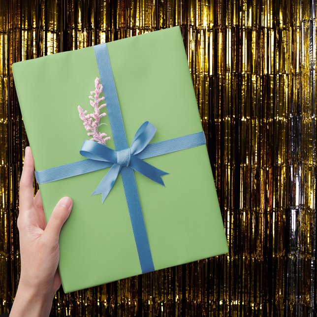 Papel De Regalo Color sólido de pistacho (Subido por el creador)