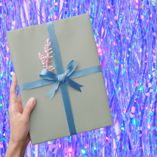 Papel De Regalo Color sólido del sabio del desierto