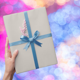 Papel De Regalo Color sólido gris agradable