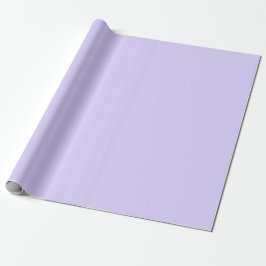 Papel De Regalo Color sólido lavanda pálido