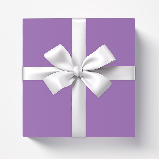 Papel De Regalo Color sólido liso iris suave púrpura (Subido por el creador)