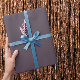 Papel De Regalo Color sólido malva